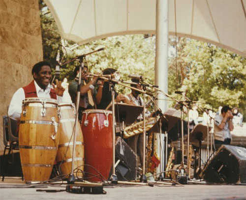 Horizonte Salsa Festival 1982: Tito Puente in der Waldbühne Berlin